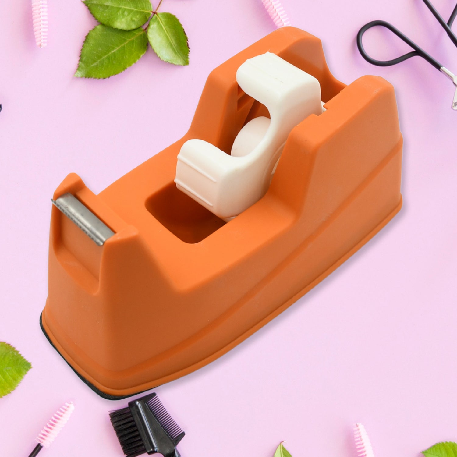 9508 Plastic Tape Dispenser Cutter For Home Office Use Tape Dispenser For Stationary Tape Cutter Packaging Tape (1 Pc  605 Gm) 9508 Plastic Tape Dispenser Cutter For Home Office Use Tape Dispenser For Stationary Tape Cutter Packaging Tape (1 Pc  605 Gm)